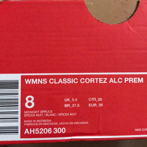 NWT Nike Classic Cortez ALC Prem Midnight Spruce W - Picture 8 of 8